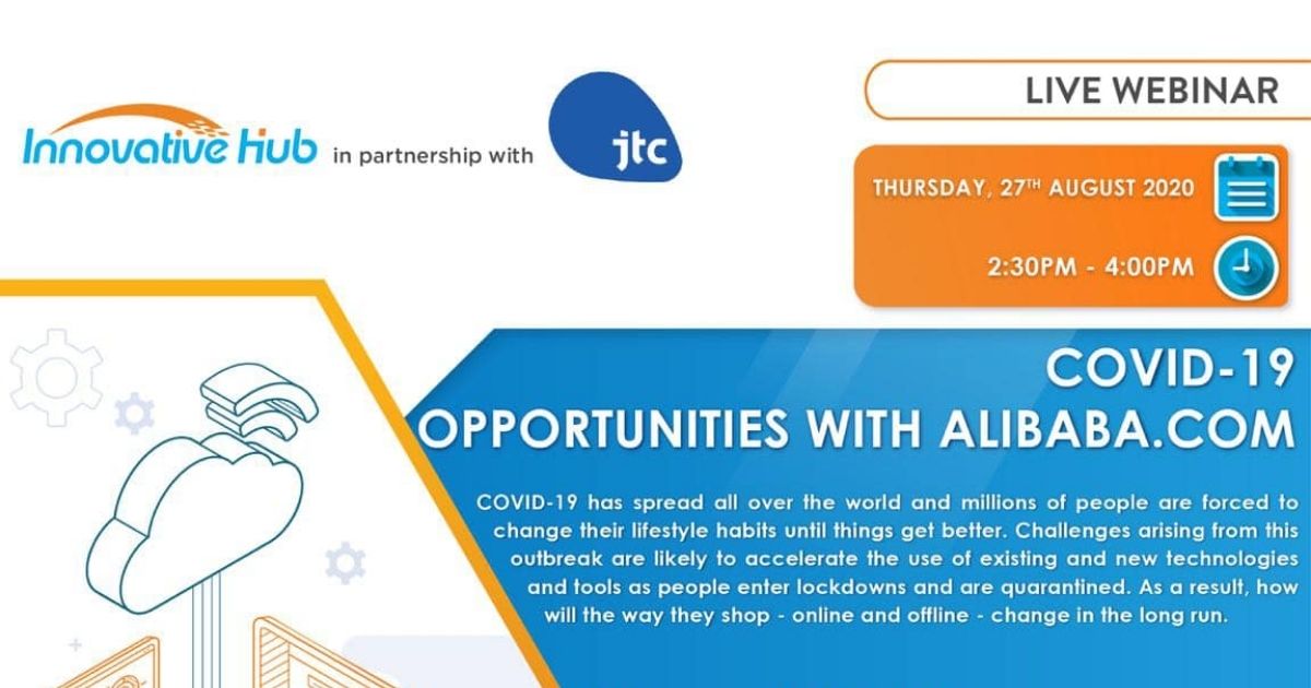 COVID-19: Opportunities with Alibaba.com Webinar – 27 August 2020