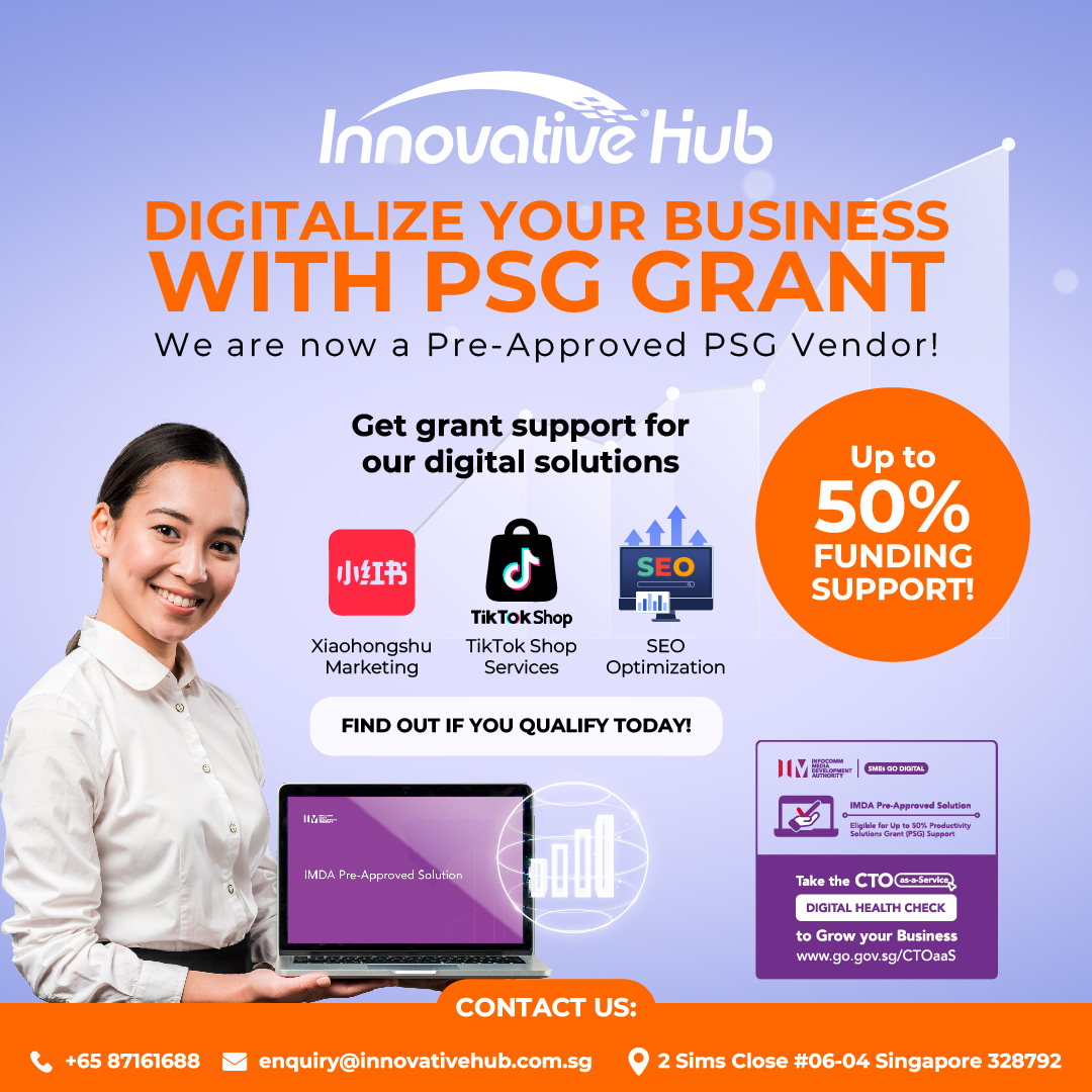 Innovative Hub Is Now an IMDA Pre-Approved Vendor Under the PSG Grant Scheme