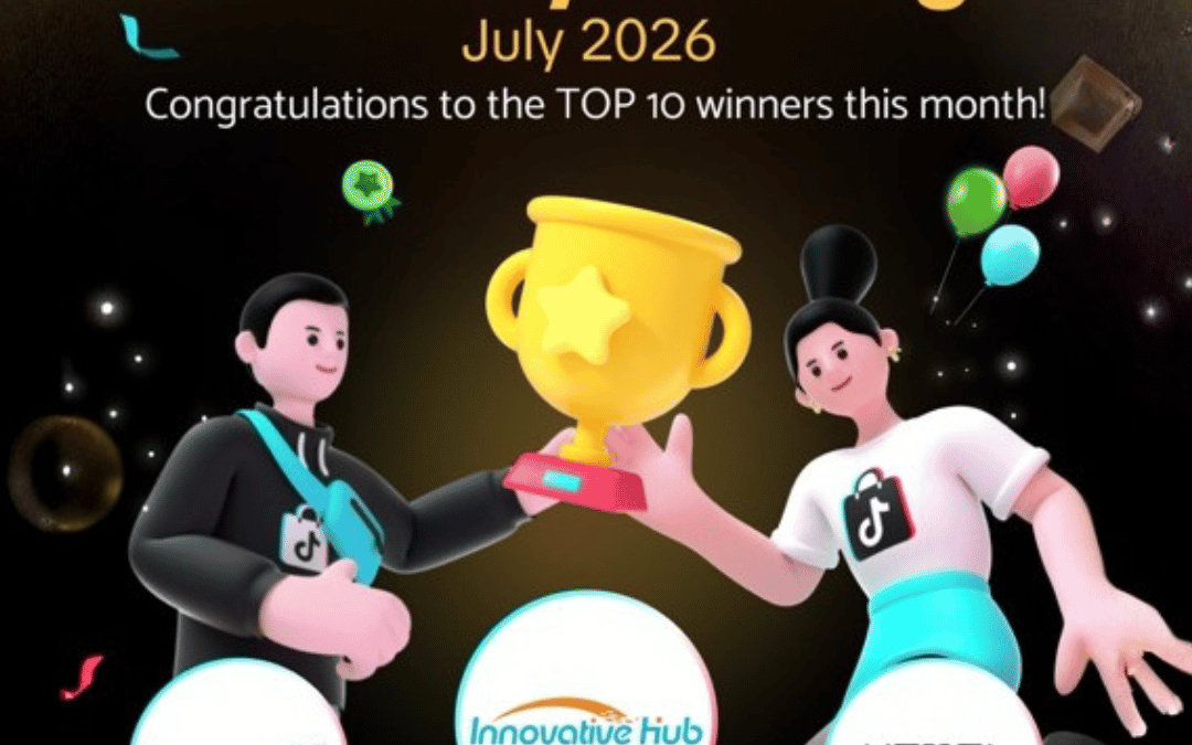 Innovative Hub ranked #1 in TikTok Shop's July 2026 Top TSP Agencies Monthly Ranking (Singapore)