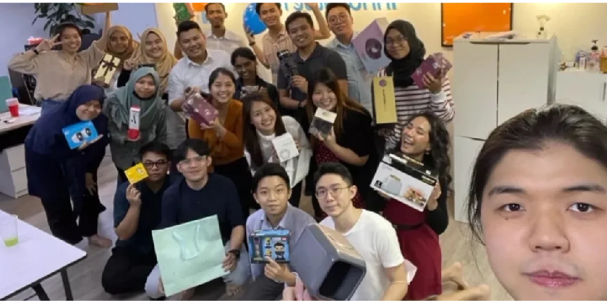 Innovative Hub Malaysia team at the Malaysia office opening, 2021