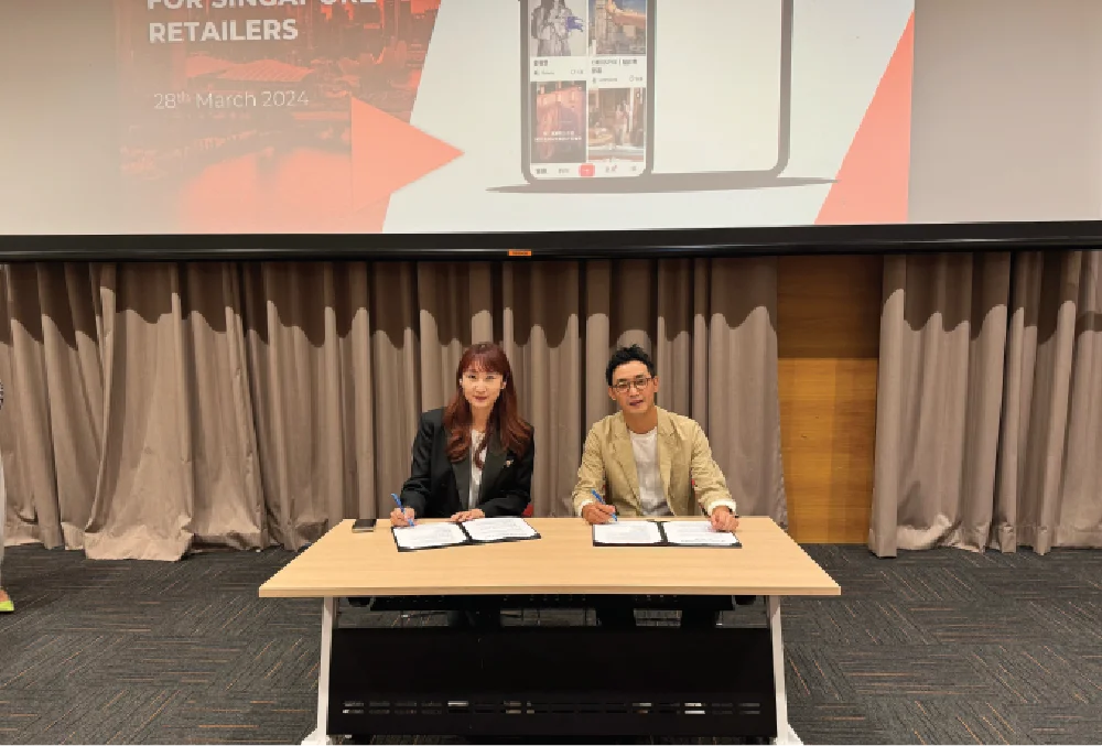Innovative Hub signing the exclusive partnership with AllValue (Youzan), 2024